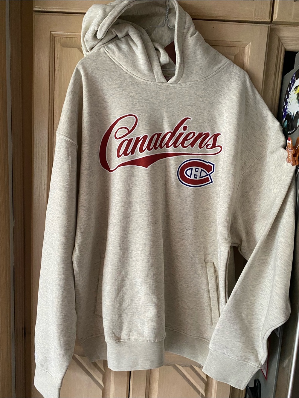 Montreal Canadiens XL unisex hoodie NWT Mitchell & Ness